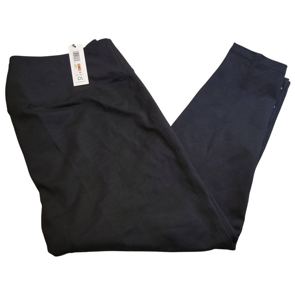 NWT Womens Calvin Klein Black High Waist Leggings 3X Compression Performance $69